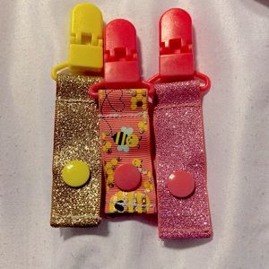 Bee tubie IV feeding oxygen tube clips